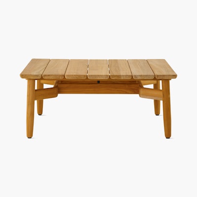 Crosshatch Outdoor Coffee Table in Square.