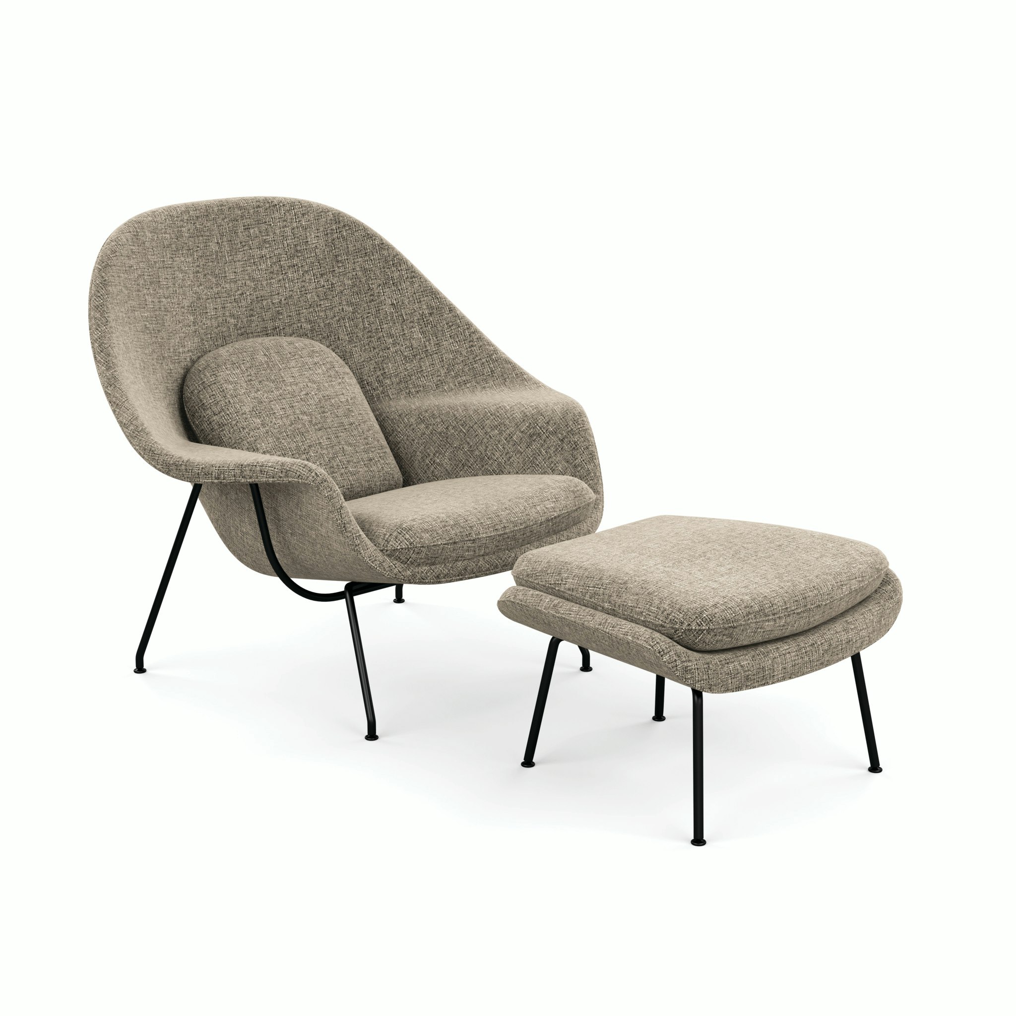 Womb Chair and Ottoman