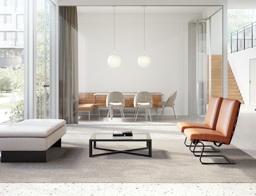 Tugendhat Chair in Waiting Area Tugendhat Chair
