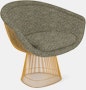 Platner Lounge Chair - Gold,  Rebel,  Lava Rock