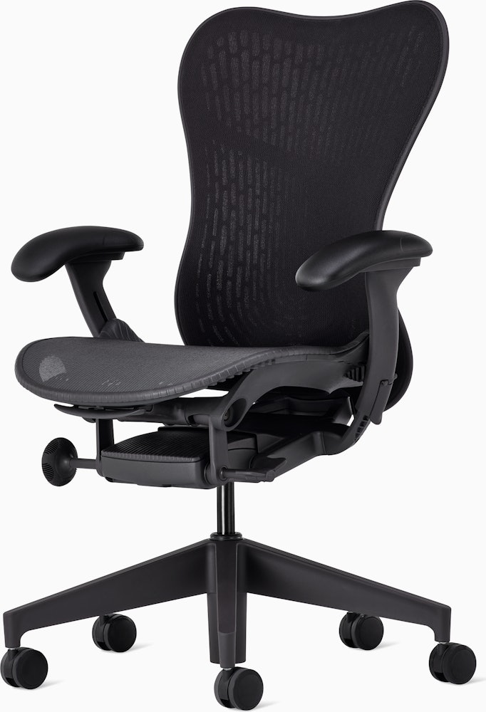 Mirra 2 chair in Graphite with Butterfly Suspension