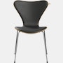 Series 7 Chair,  Essential Leather,  Black,  Oak