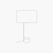 Pleat Drum Table Lamp
