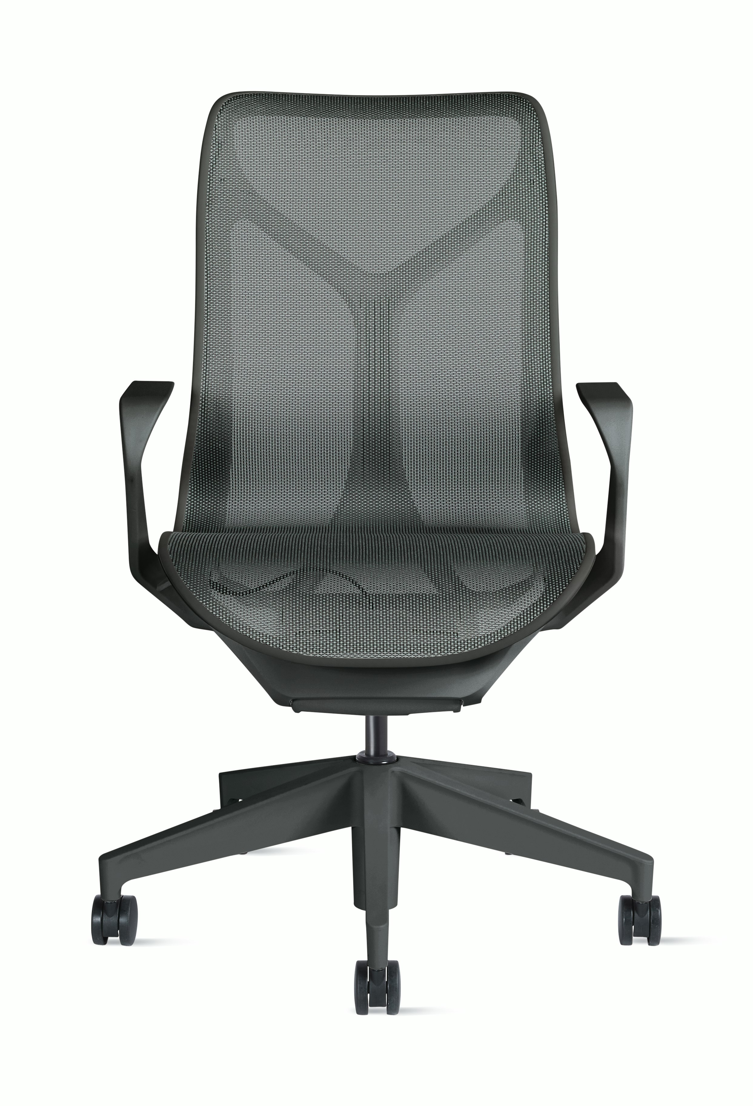 Cosm Task Chair Mid Back Fixed Arm