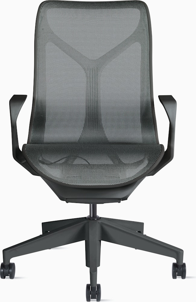 Cosm Task Chair Mid Back Fixed Arm