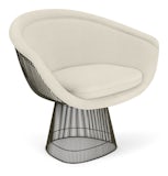 Platner Lounge Chair - Metallic Bronze,  Topos,  Fresco Platner Lounge Chair - Metallic Bronze,  Topos,  Fresco
