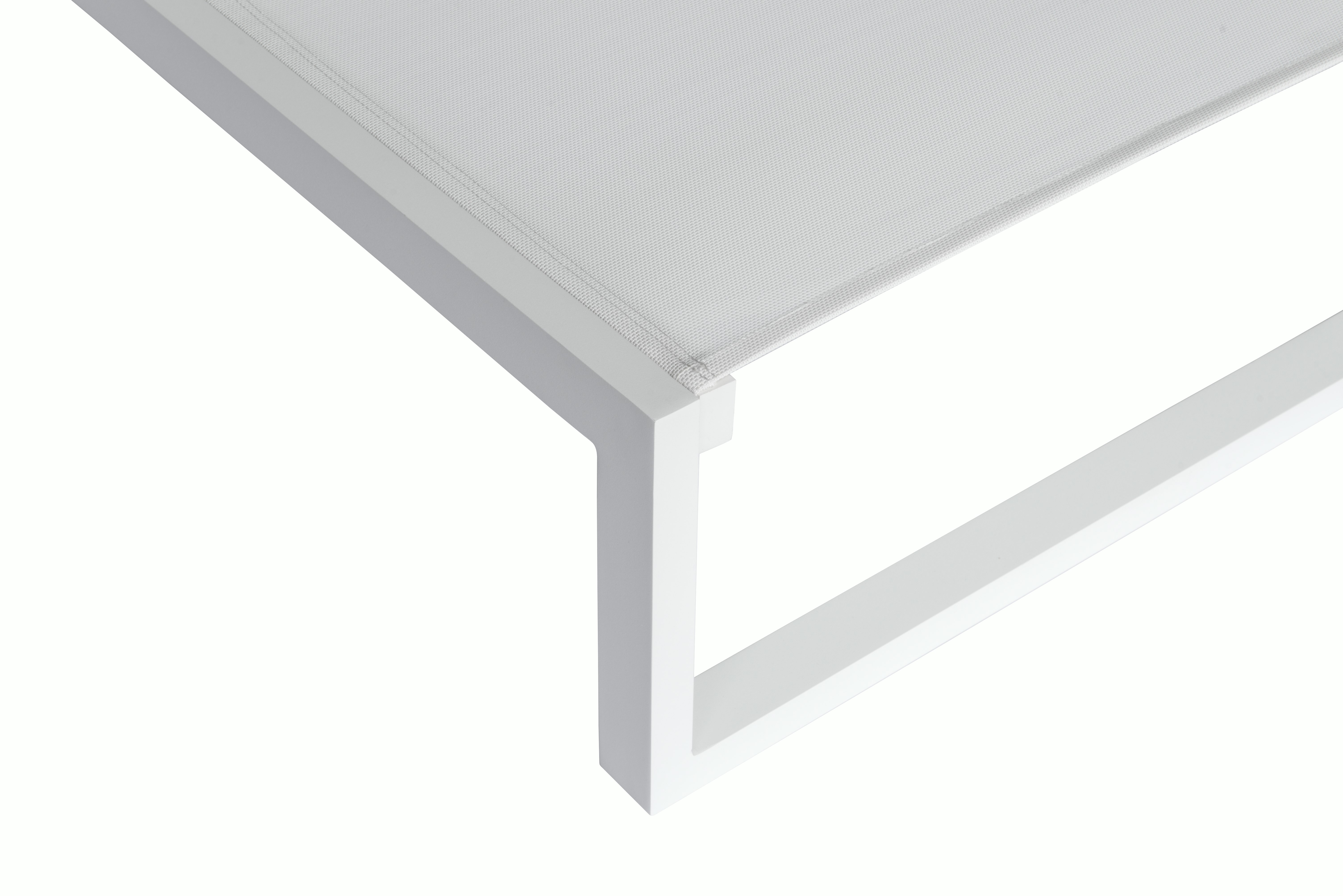 Eos Chaise Lounge in White