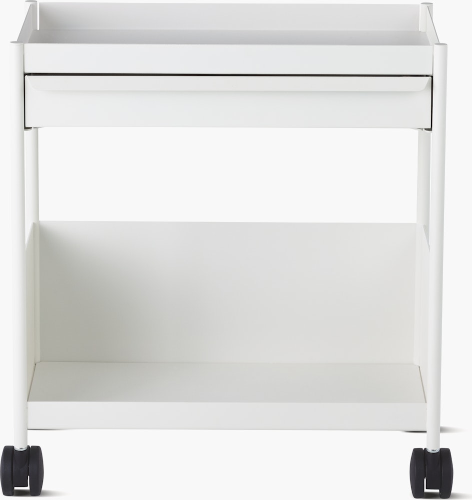 OE1 Trolley Single with Top Drawer with Bottom Shelf