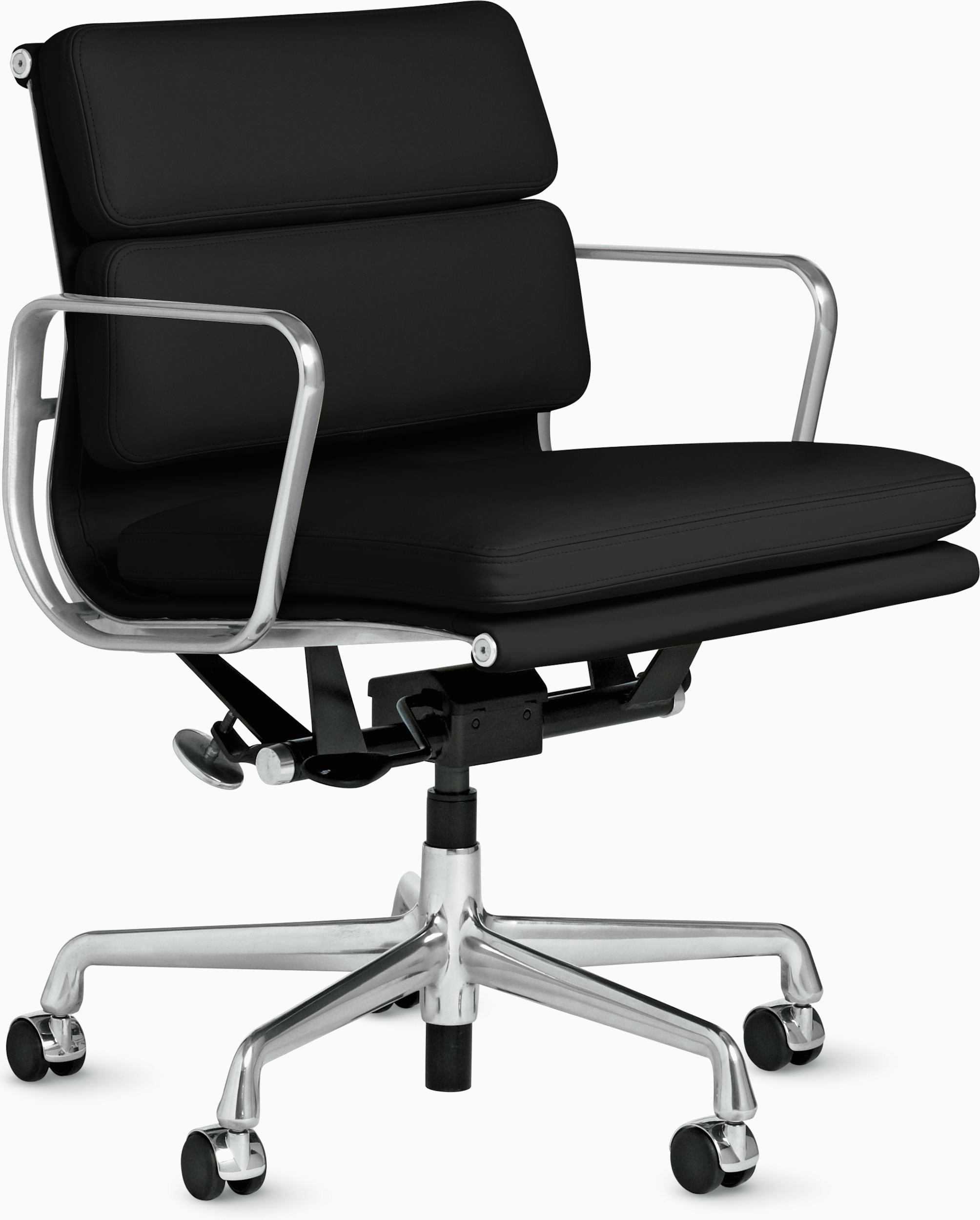 Enchanting Eames Soft Pad Office Chair - Low Back Comfort - Luxe