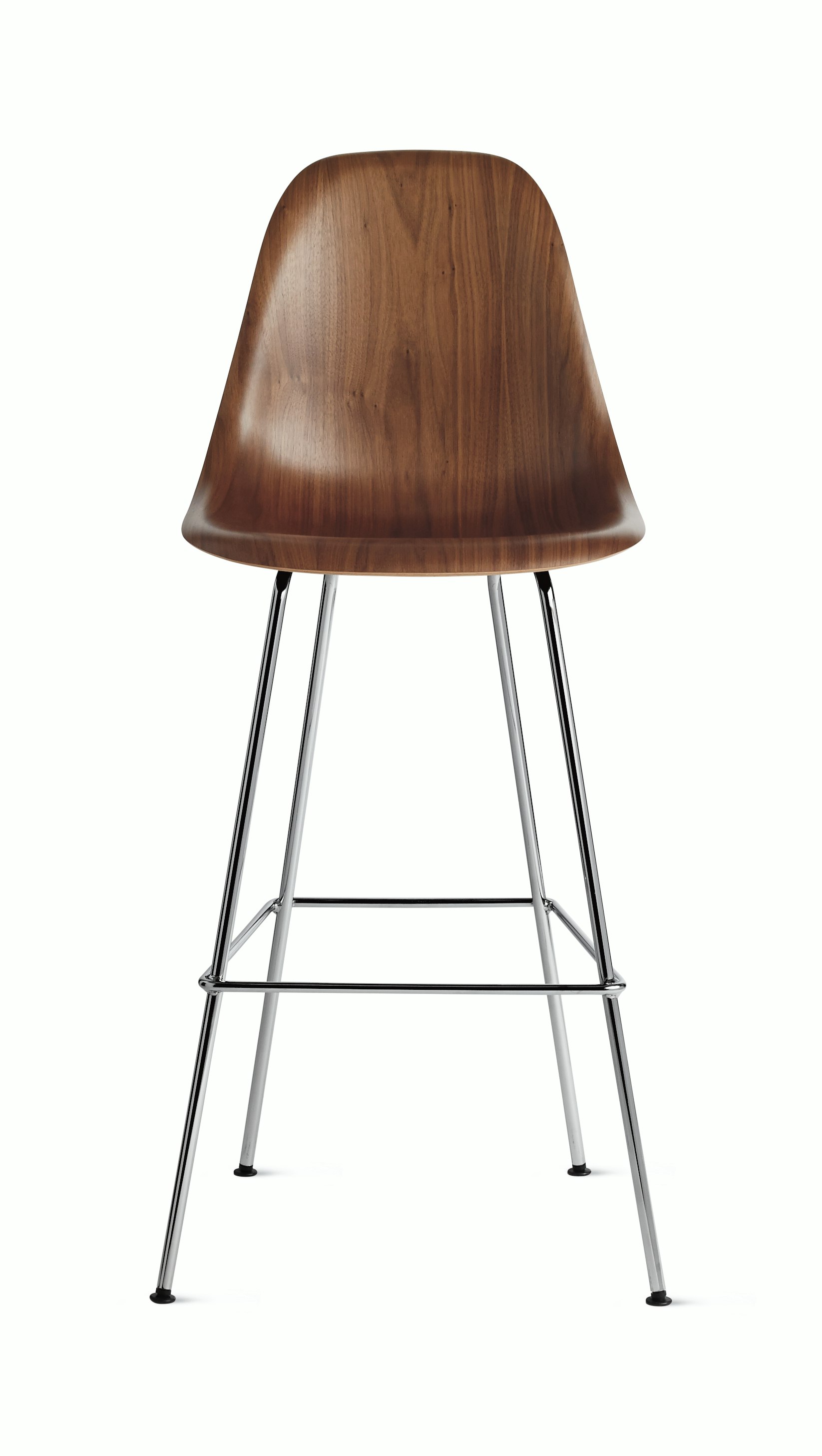 Eames Molded Wood Barstool (DWHBX)