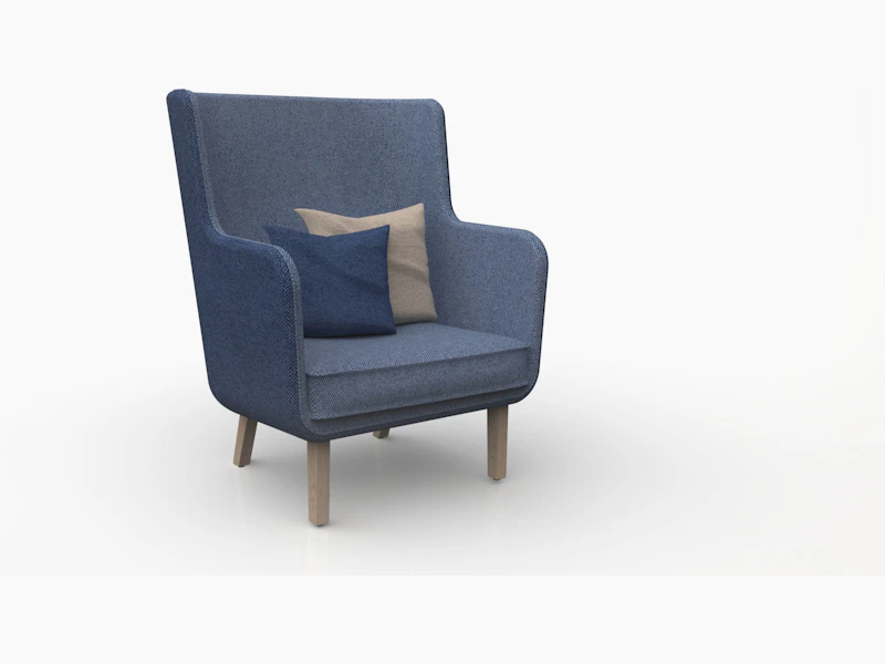 Immersive planning, Rockwell Group, Rockwell Unscripted, high back chair, lounge seating