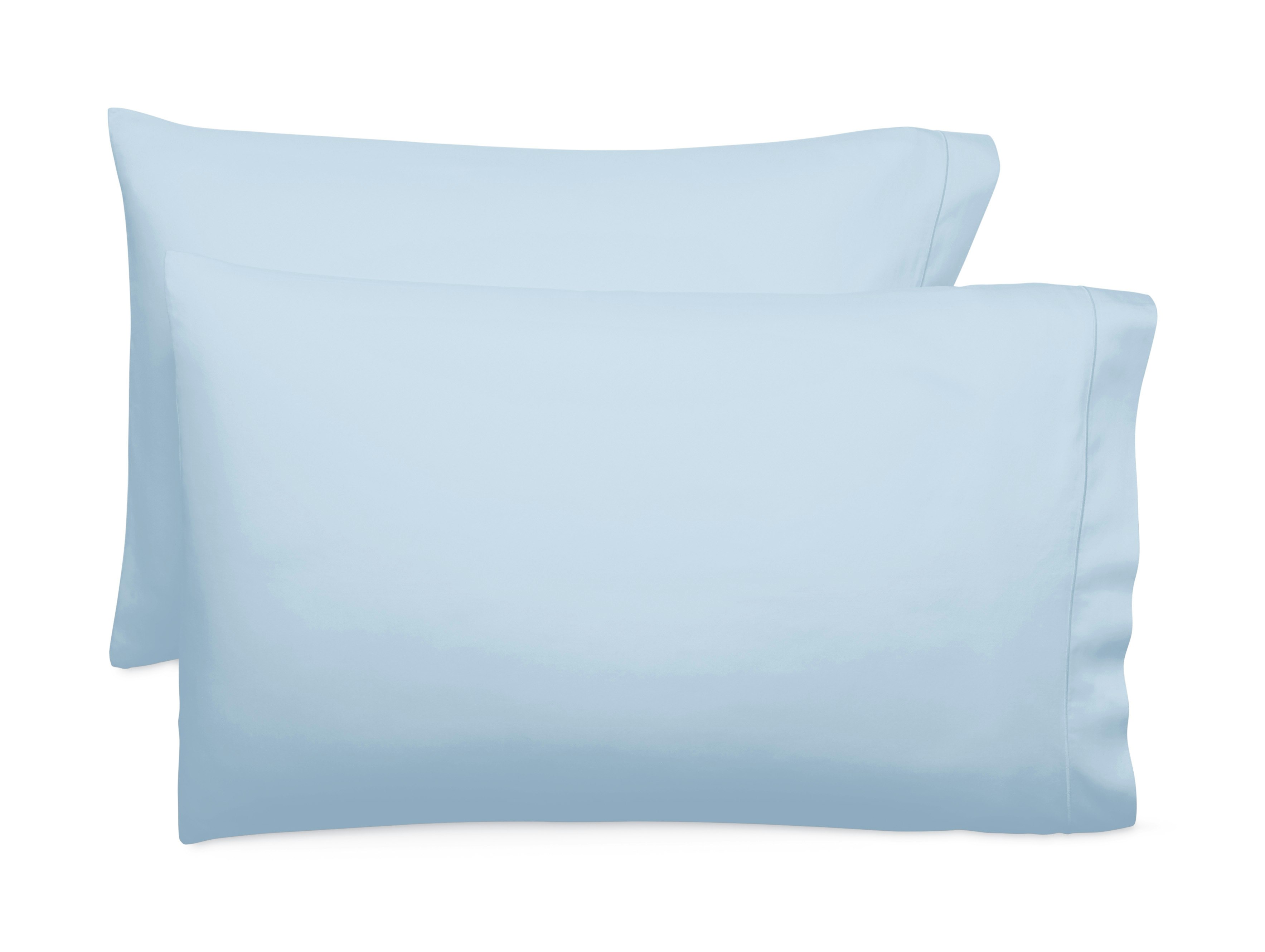 CaseDWR Pillowcase Pair Linen, Soft Blue Linen, Standard by Design
