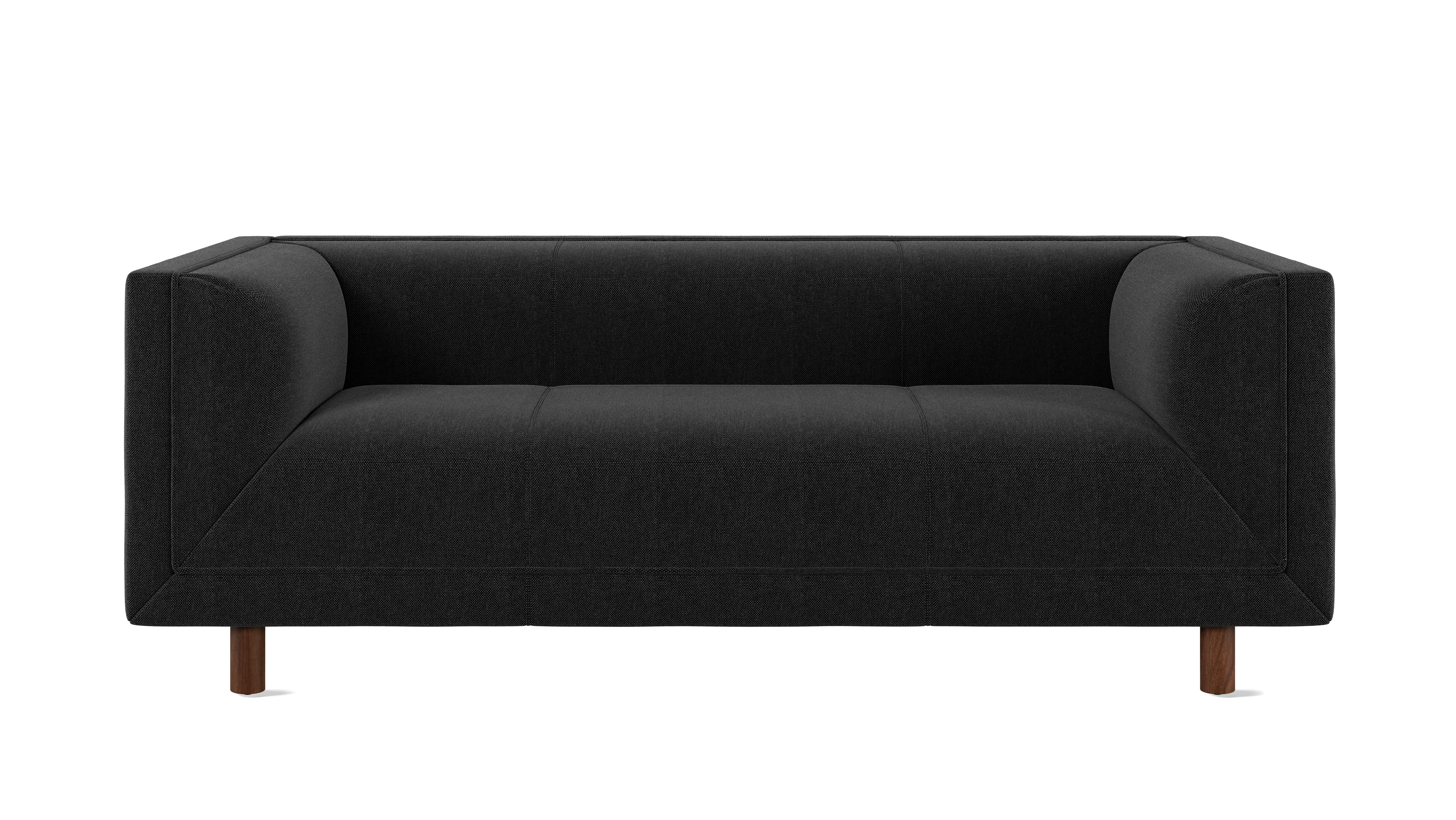 Rolled Arm Sofa 72,  Mode Talus,  Walnut