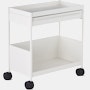 OE1 Trolley Single with Top Drawer with Bottom Shelf