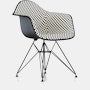 Eames Upholstered Shell Armchair