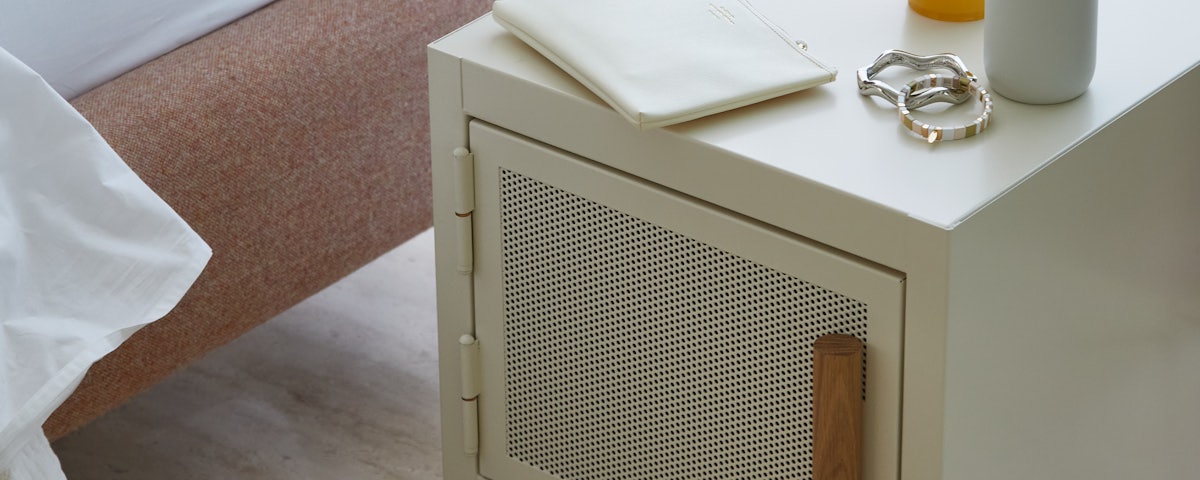 Perforated Bedside Locker