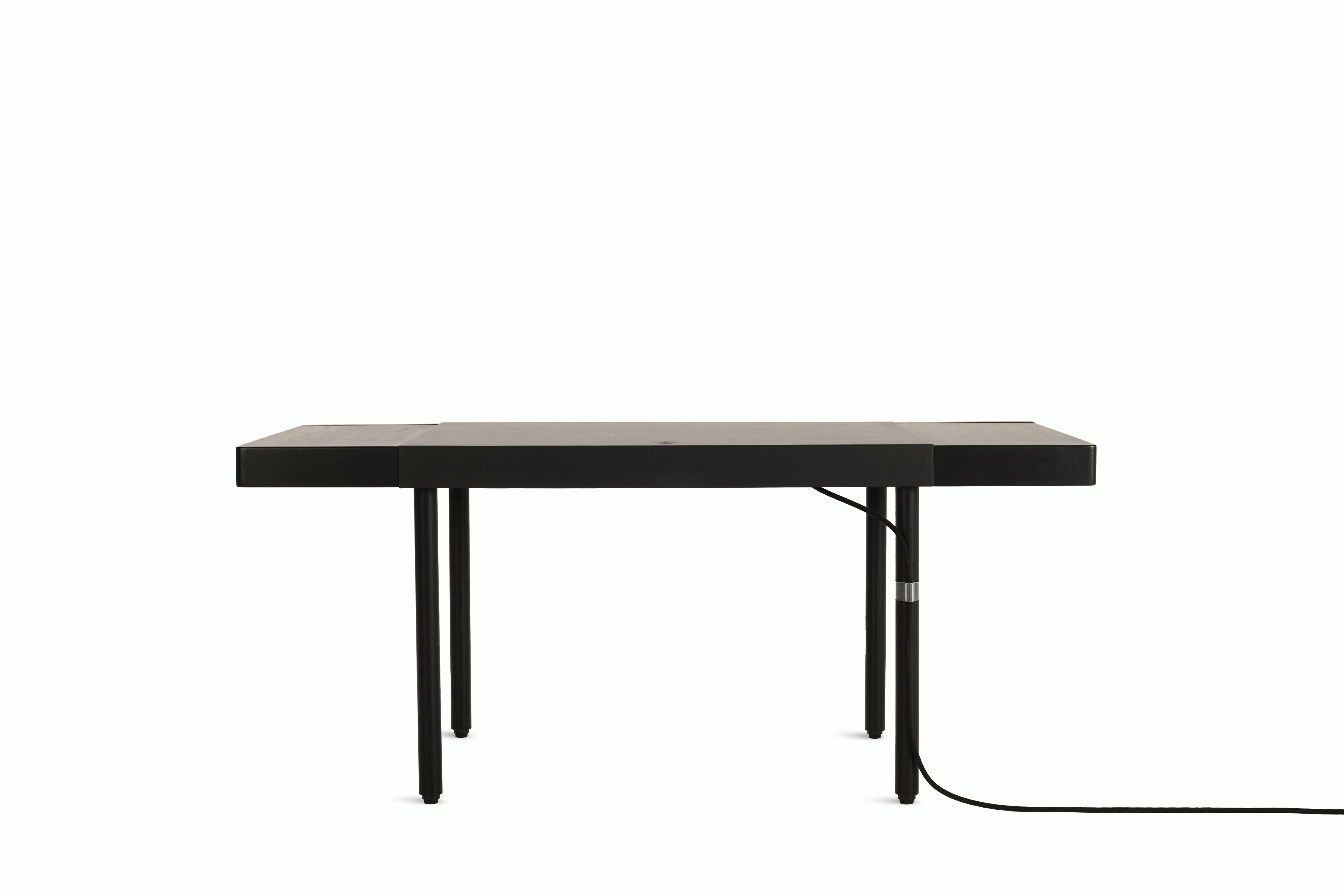 Leatherwrap Sit-to-Stand Desk