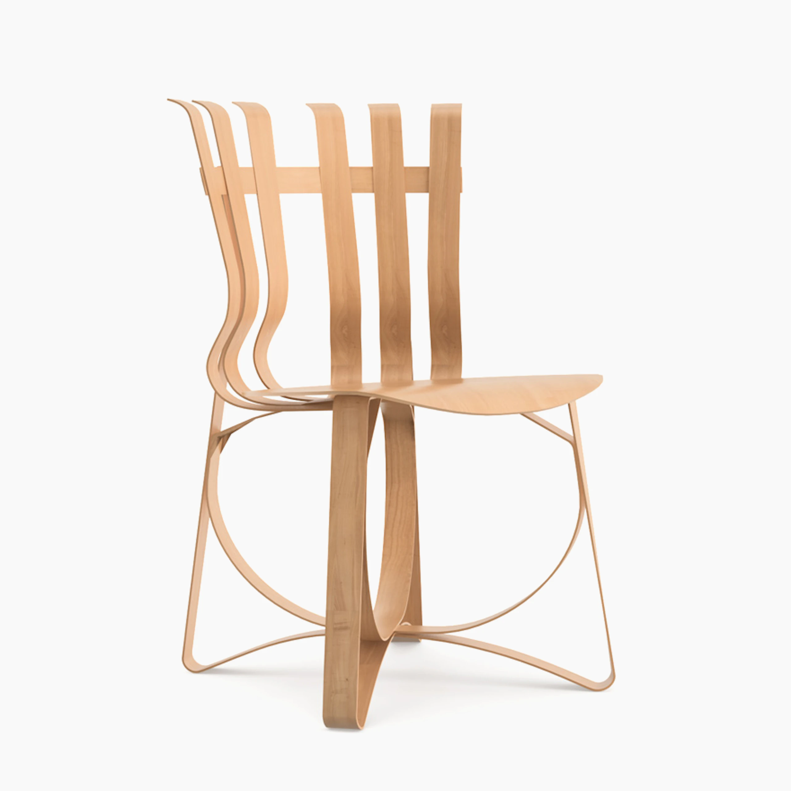 Gehry Hat Trick Armchair - Maple