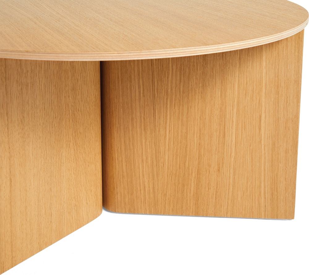 Wood Slit Coffee Table