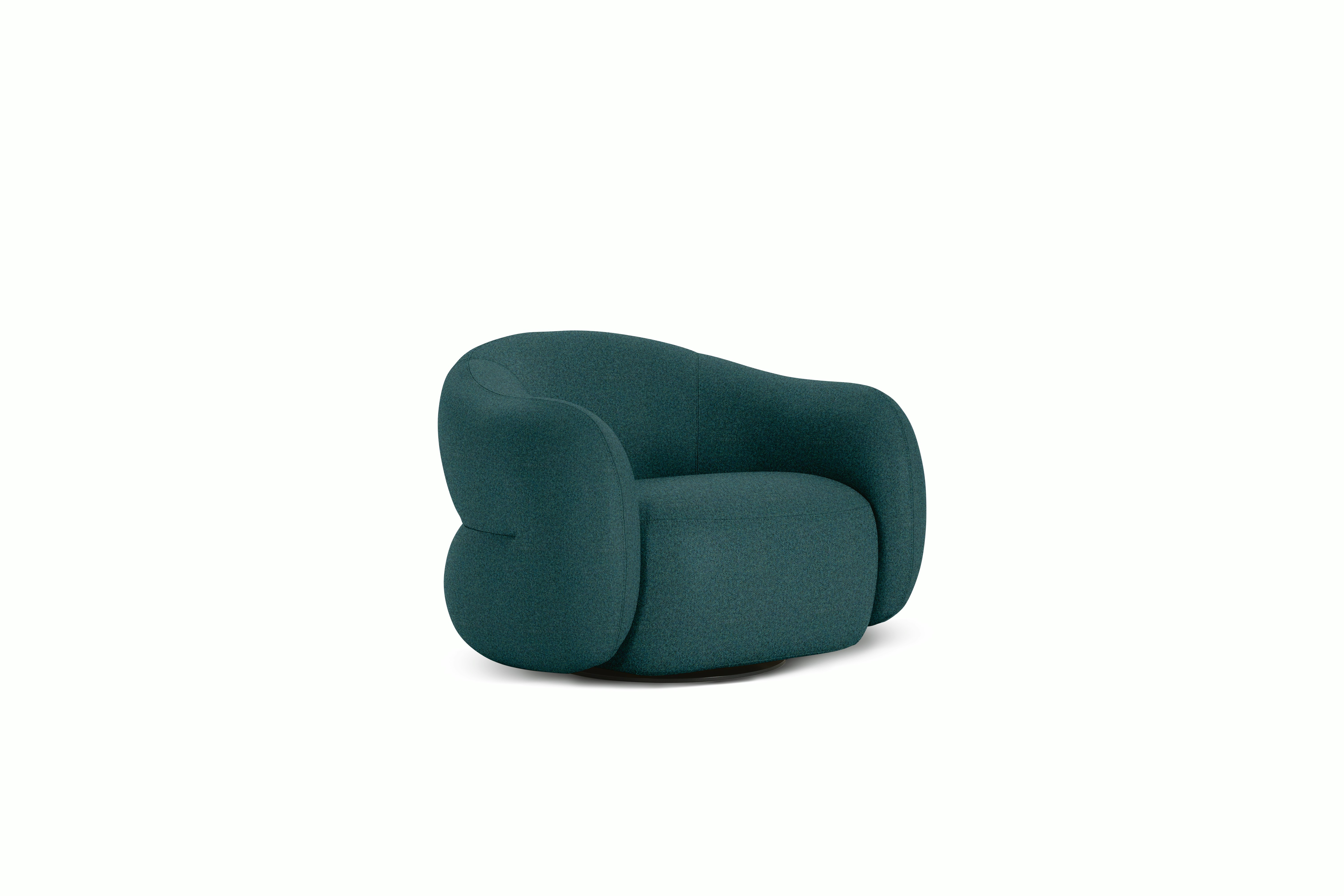 Soffi Swivel Chair, Fabric