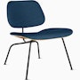 Eames Molded Plywood Lounge Chair Metal Base (LCM) Eames Molded Plywood Lounge Chair Metal Base (LCM), Upholstered