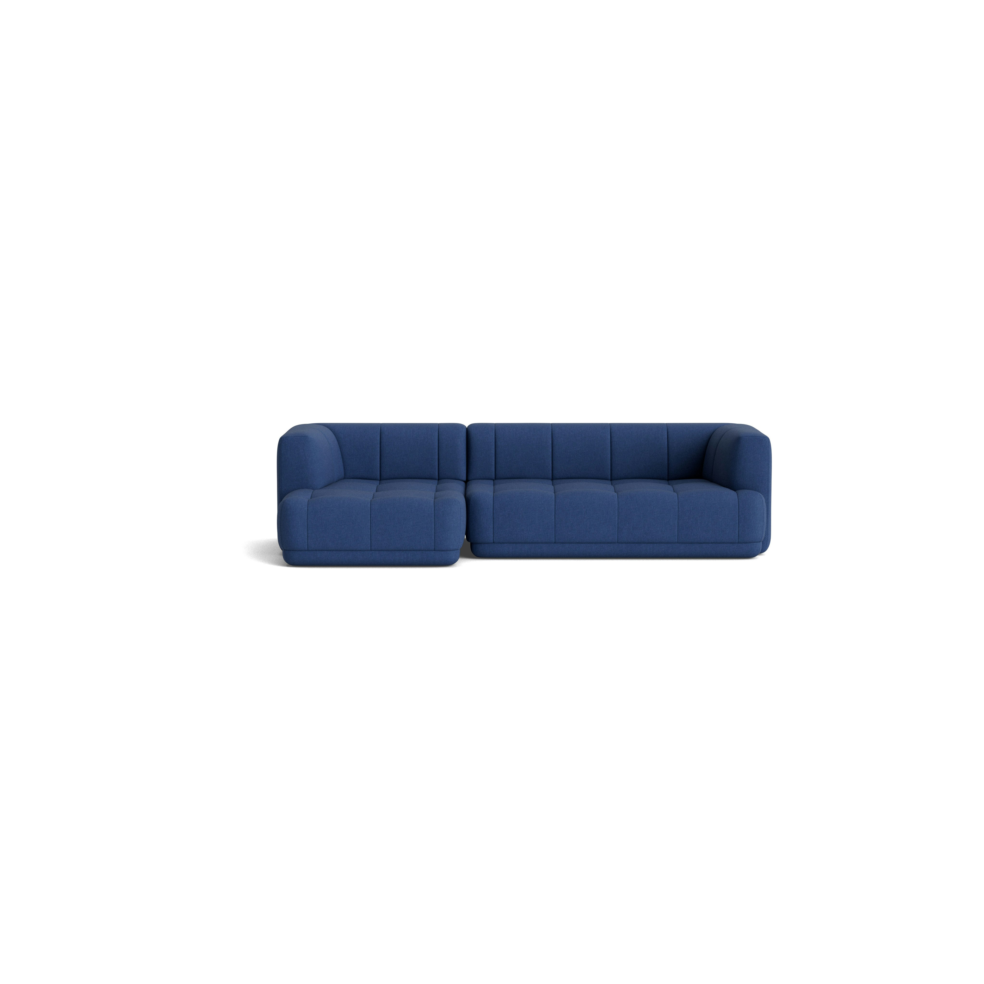 Quilton Chaise Sectional - Left, Metaphor, 010 Parachute