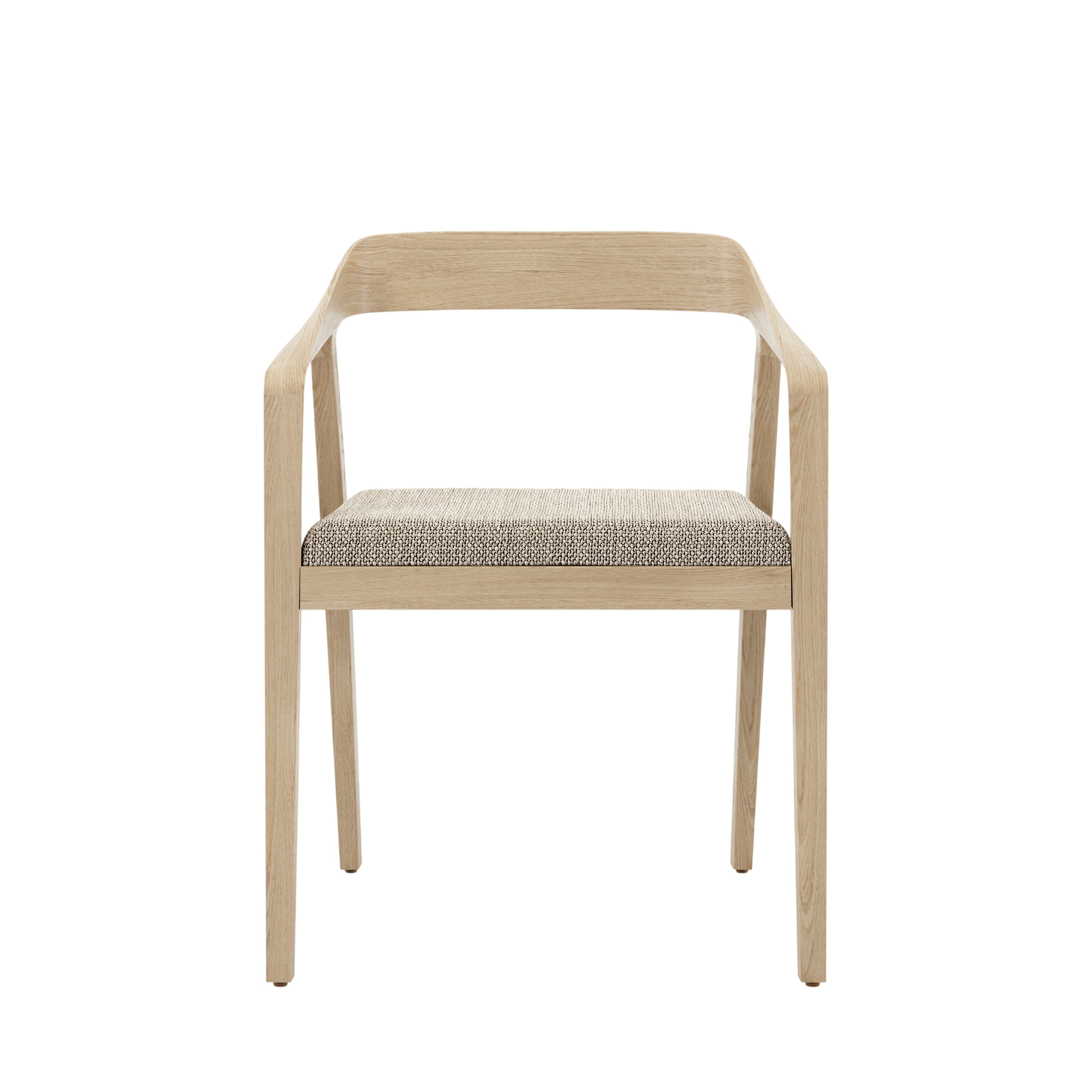 Full Twist Armchair - Capri,  Stone,  Ash