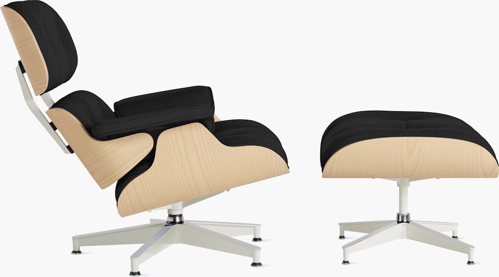 Eames Lounge and Ottoman in Prone and Stow leathers