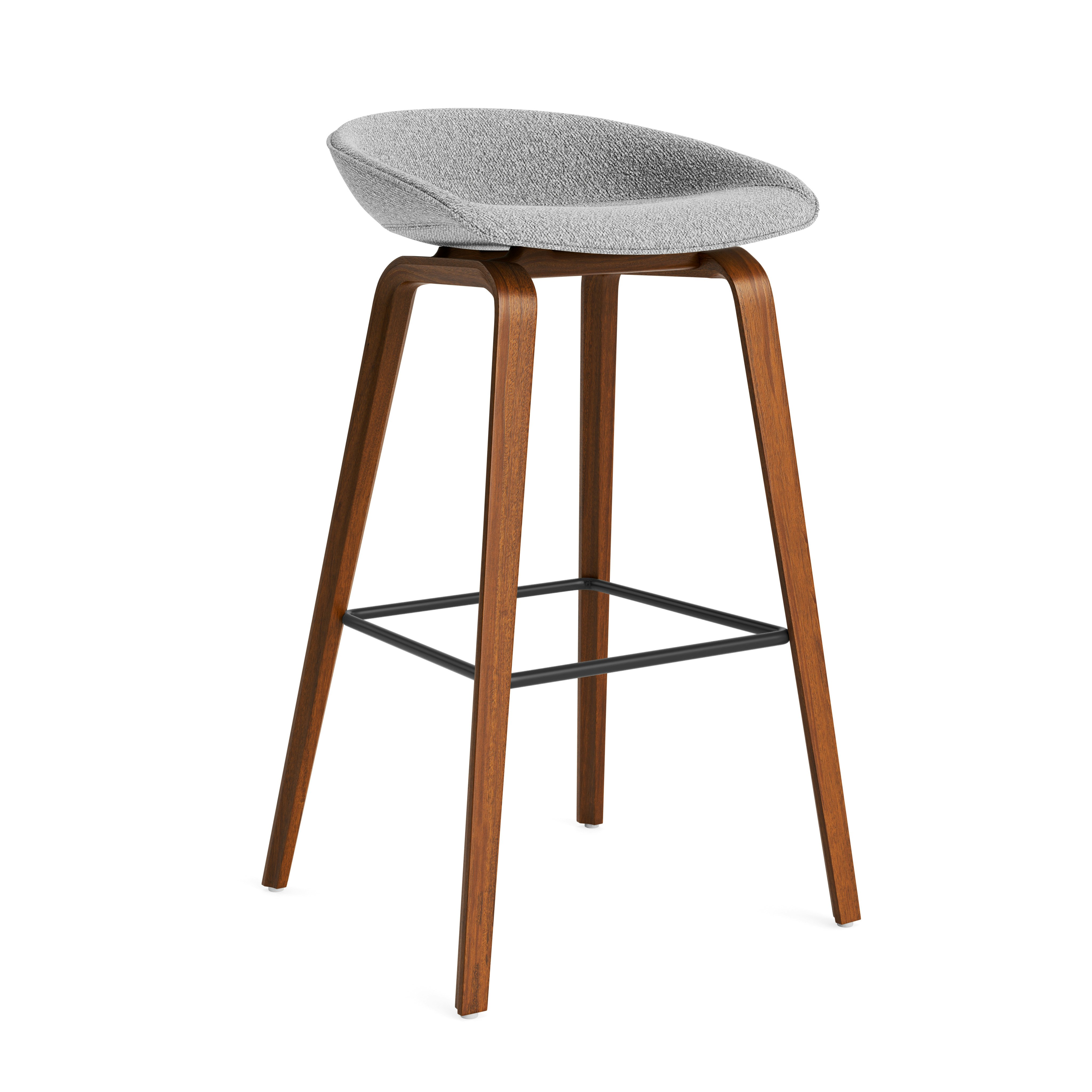 AAS 33 - Bar Height - Flamiber, C8 Grey - Walnut