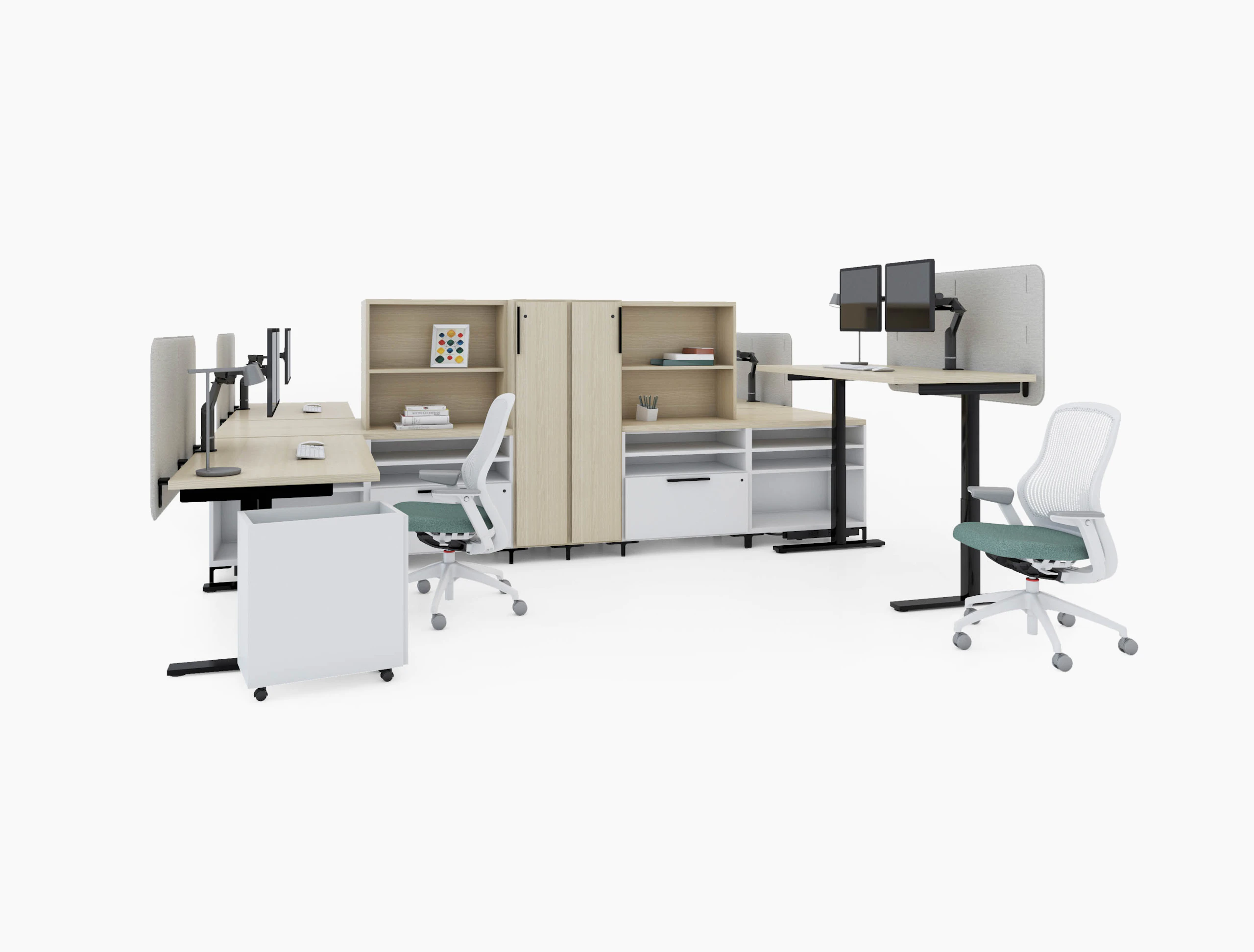 anchor raised spine foot stacker doublewide locker tray top mobile ped pedestal k.base height adjustable regen regeneration sapper