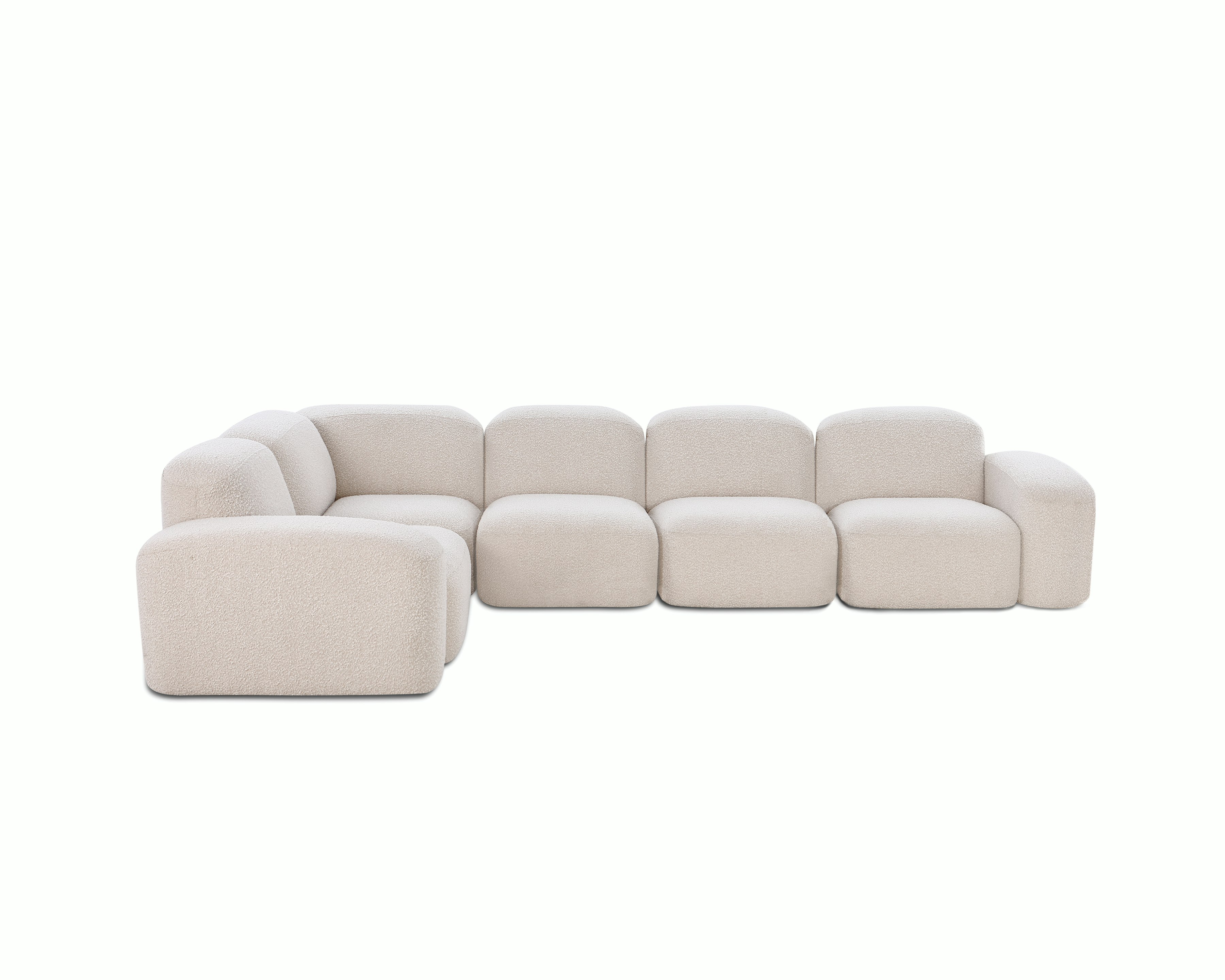 Muse Five Seat Corner Sectional
