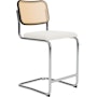 Cesca Stool With Upholstered Seat Pad Cesca Stool With Upholstered Seat Pad