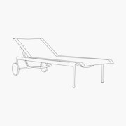1966 Collection Adjustable Chaise Lounge