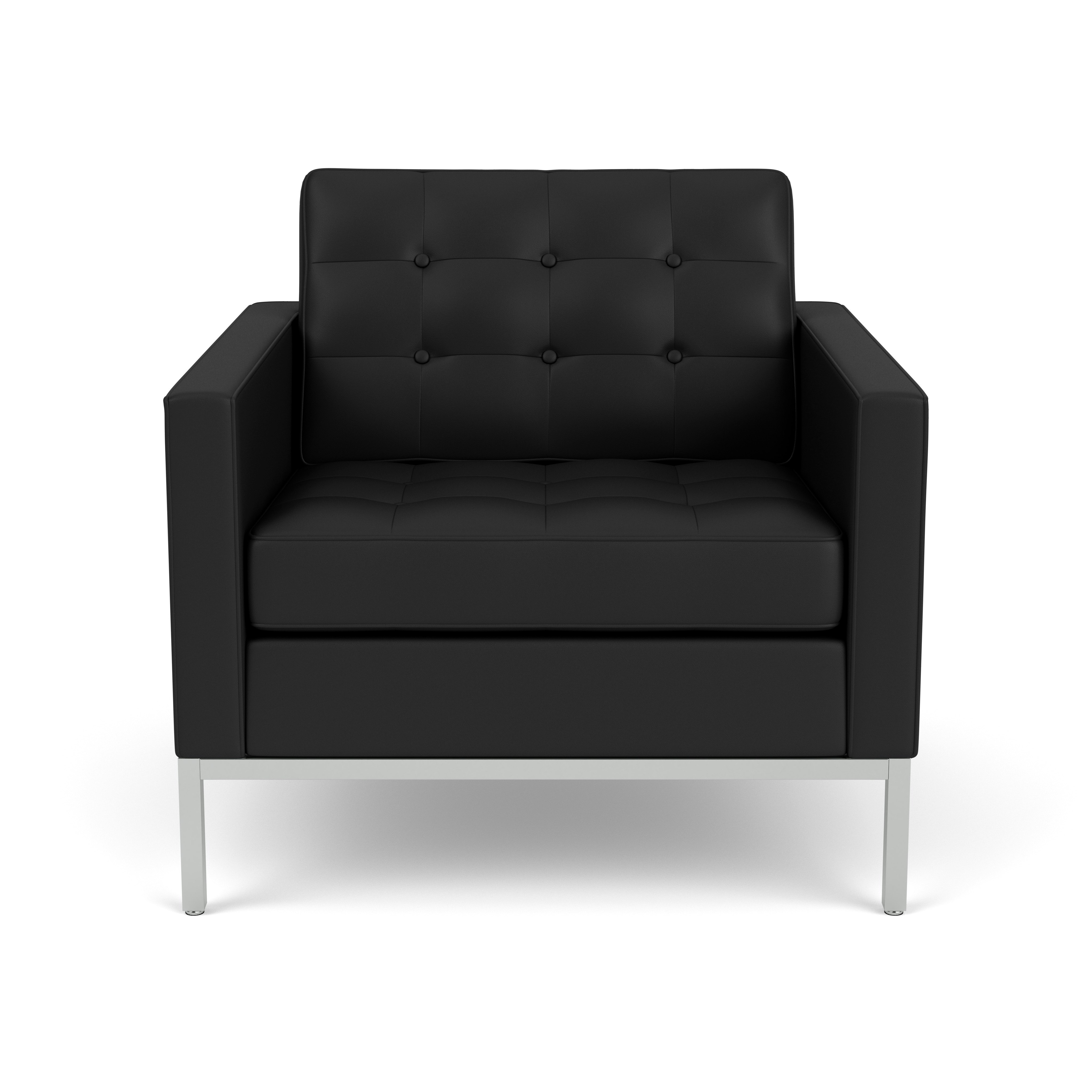 Florence Knoll Lounge Chair - Sabrina Black
