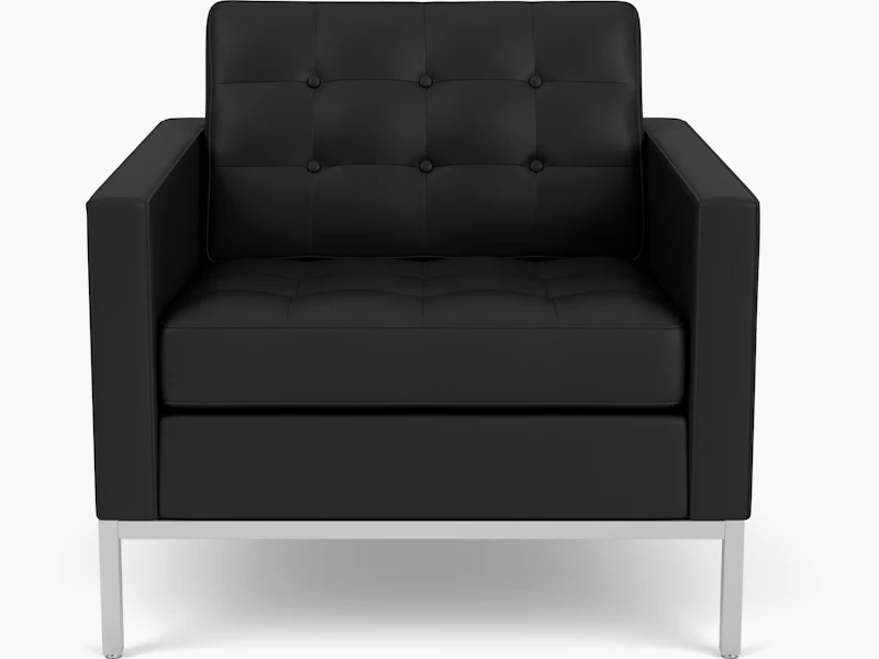 Florence Knoll Lounge Chair - Sabrina Black