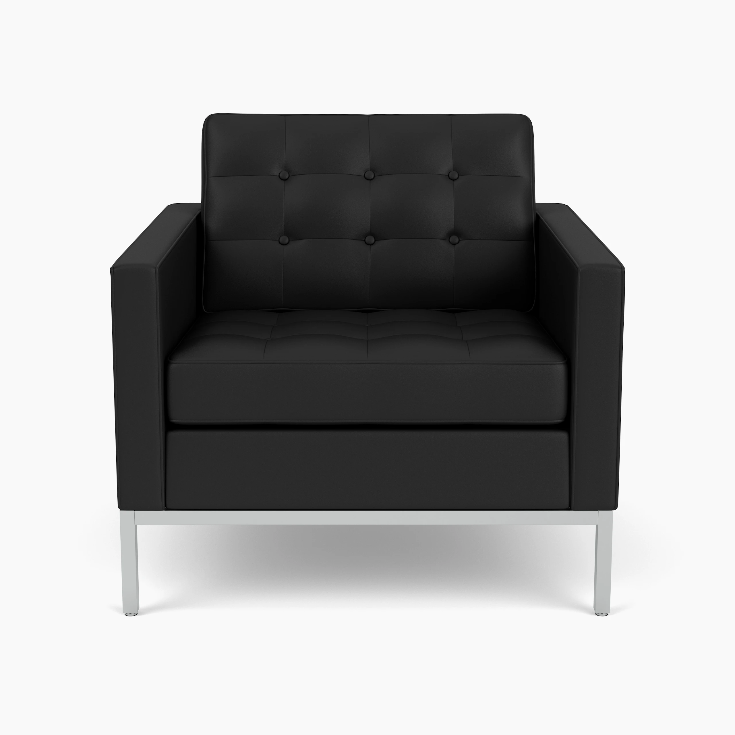 Florence Knoll Lounge Chair - Sabrina Black