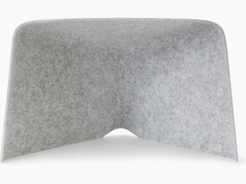 Grey OE1 Personal Hoodie, viewed from the front.