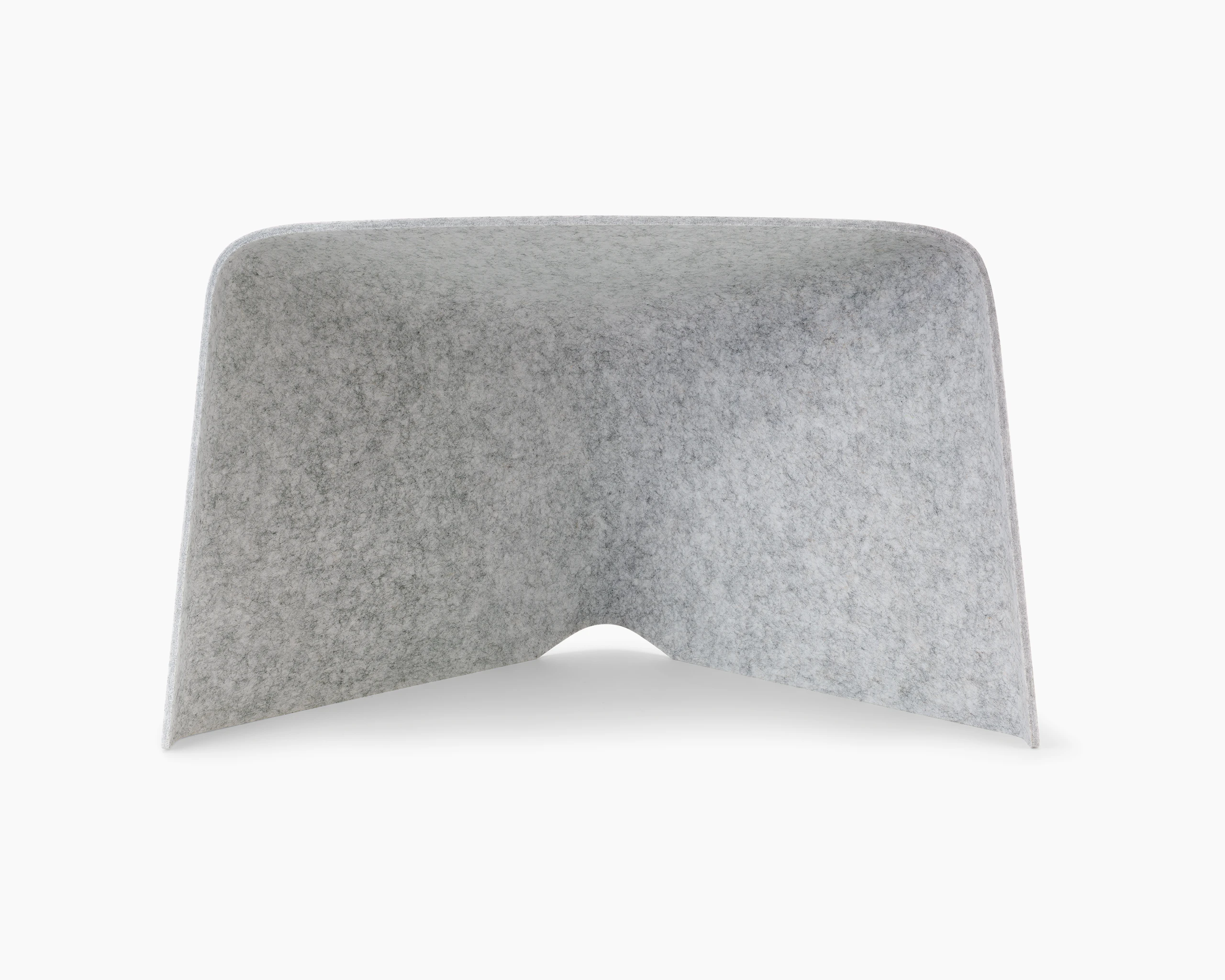 Grey OE1 Personal Hoodie, viewed from the front.