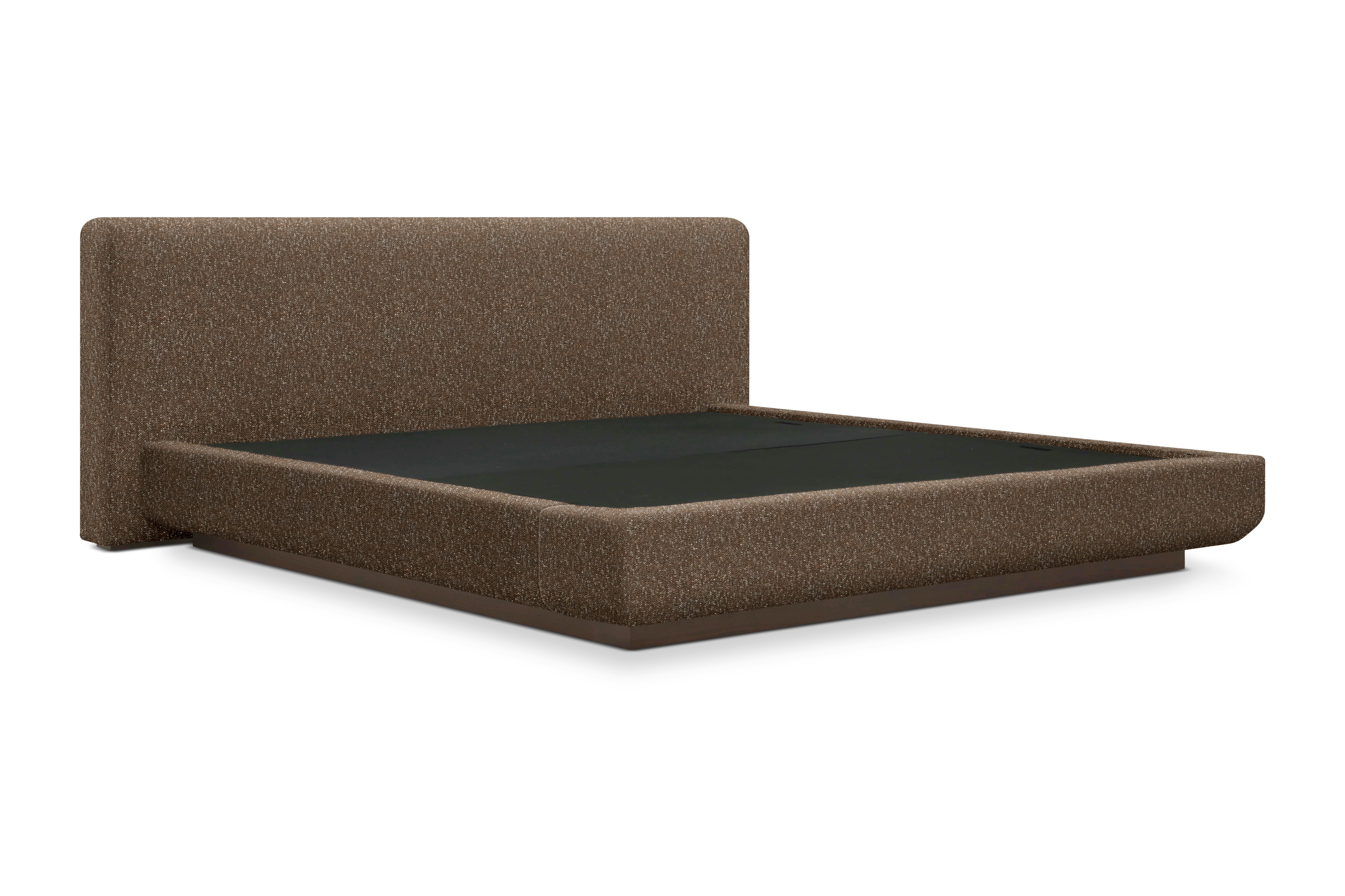 Mesa Bed - Queen in Walnut and Novato Chocolate