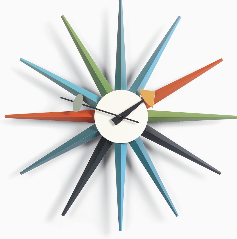 Løb planer Offentliggørelse Nelson Sunburst Clock – Herman Miller Store