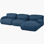 Luva Modular Sectional Luva Modular Sectional, Three Seater