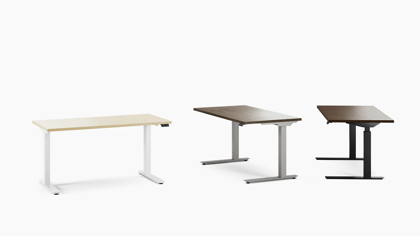 Modw Table Tone Height-Adjustable Tables, Knoll | MillerKnoll