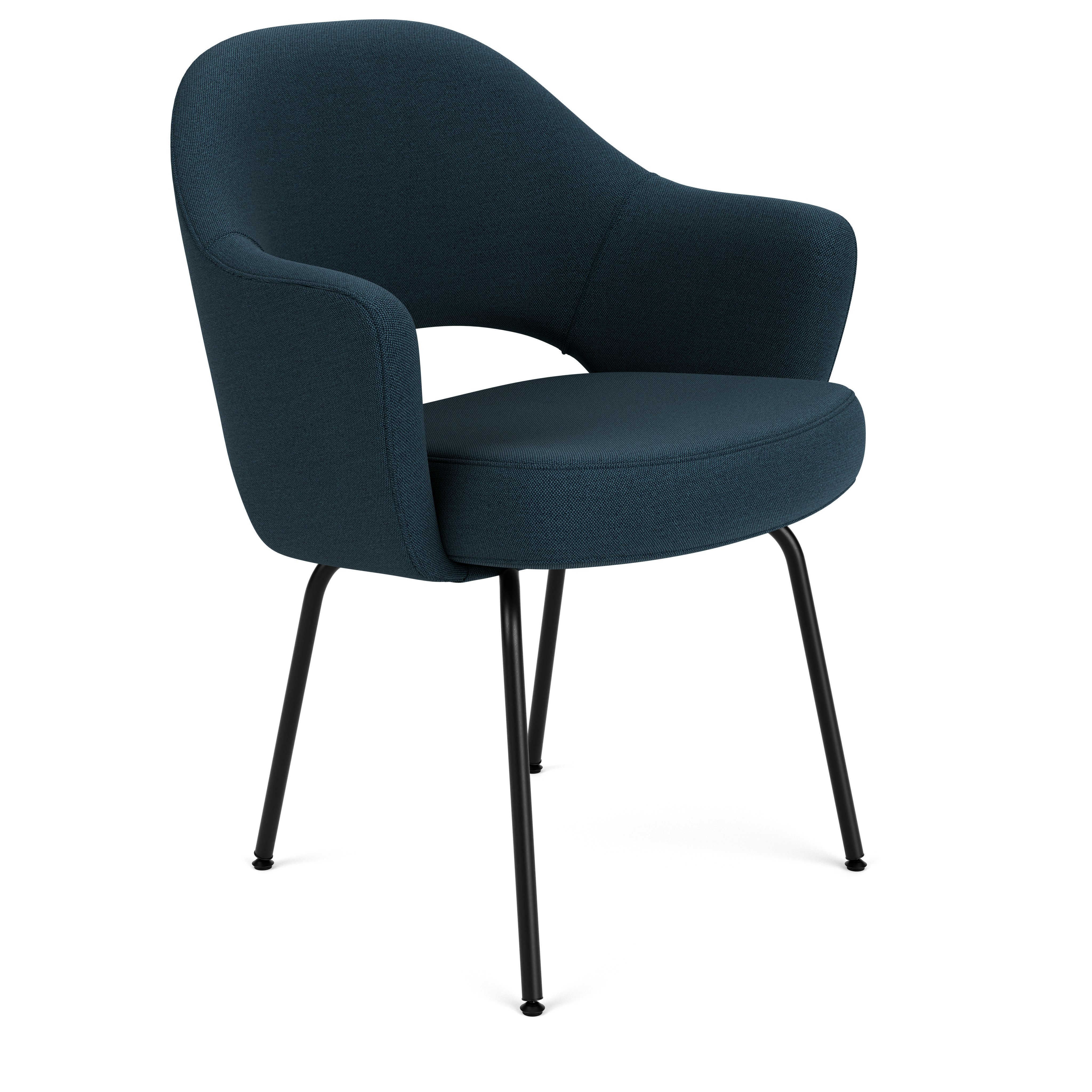 Saarinen Executive Armchair - Hourglass, Indigo, Black
