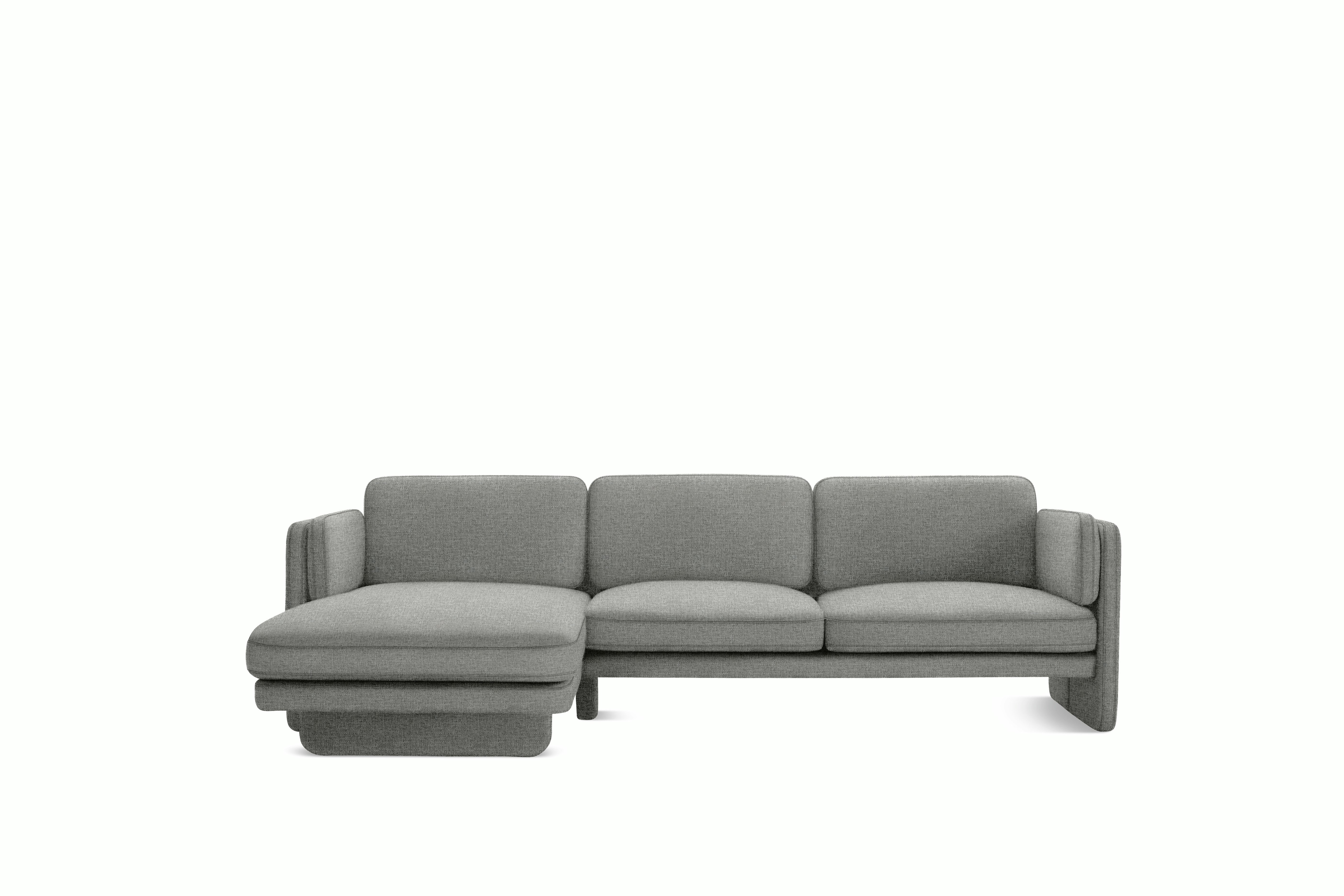Pastille Sectional Chaise, 105"