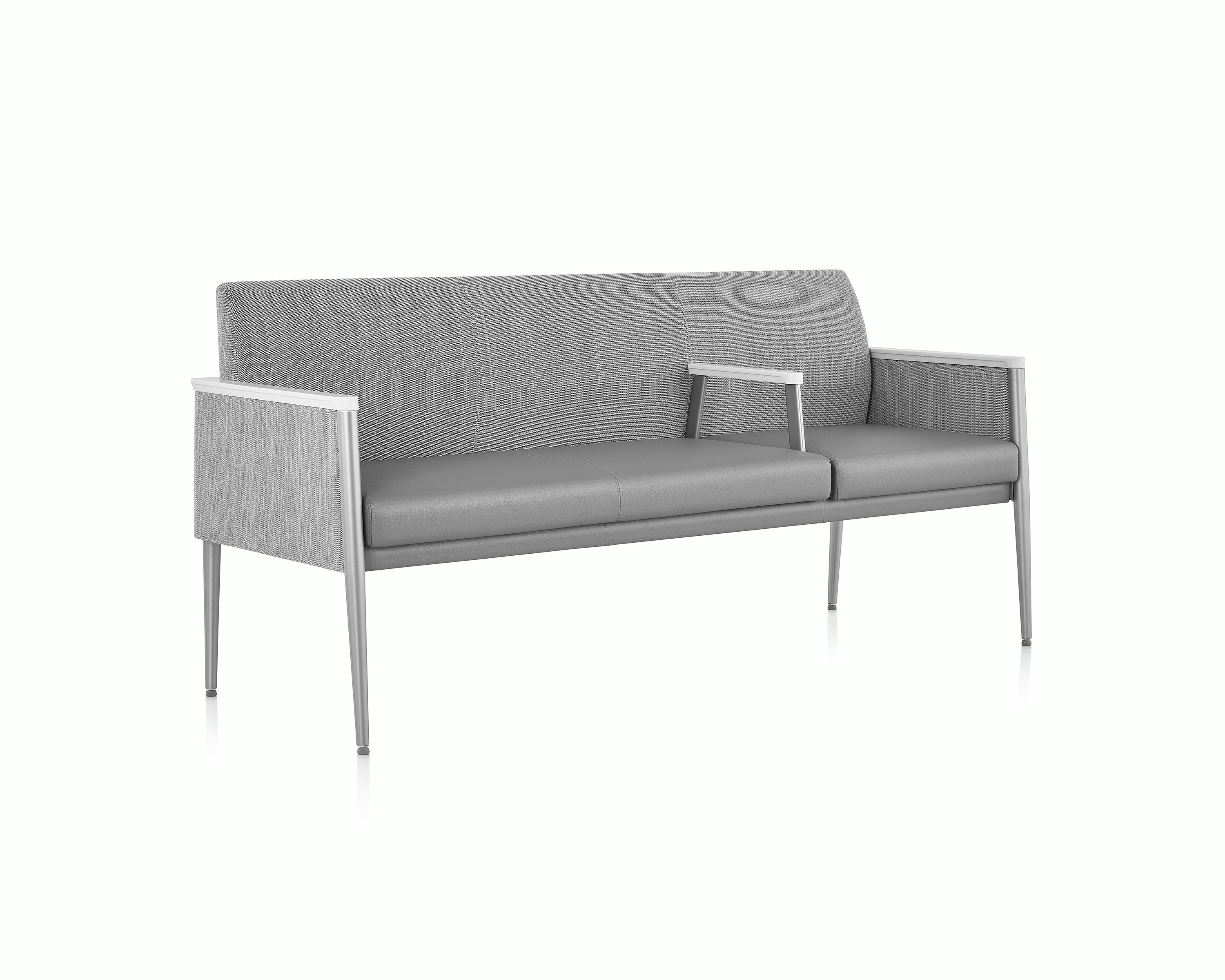 Front three-quarter view of Palisade Multiple seating on white sweep.