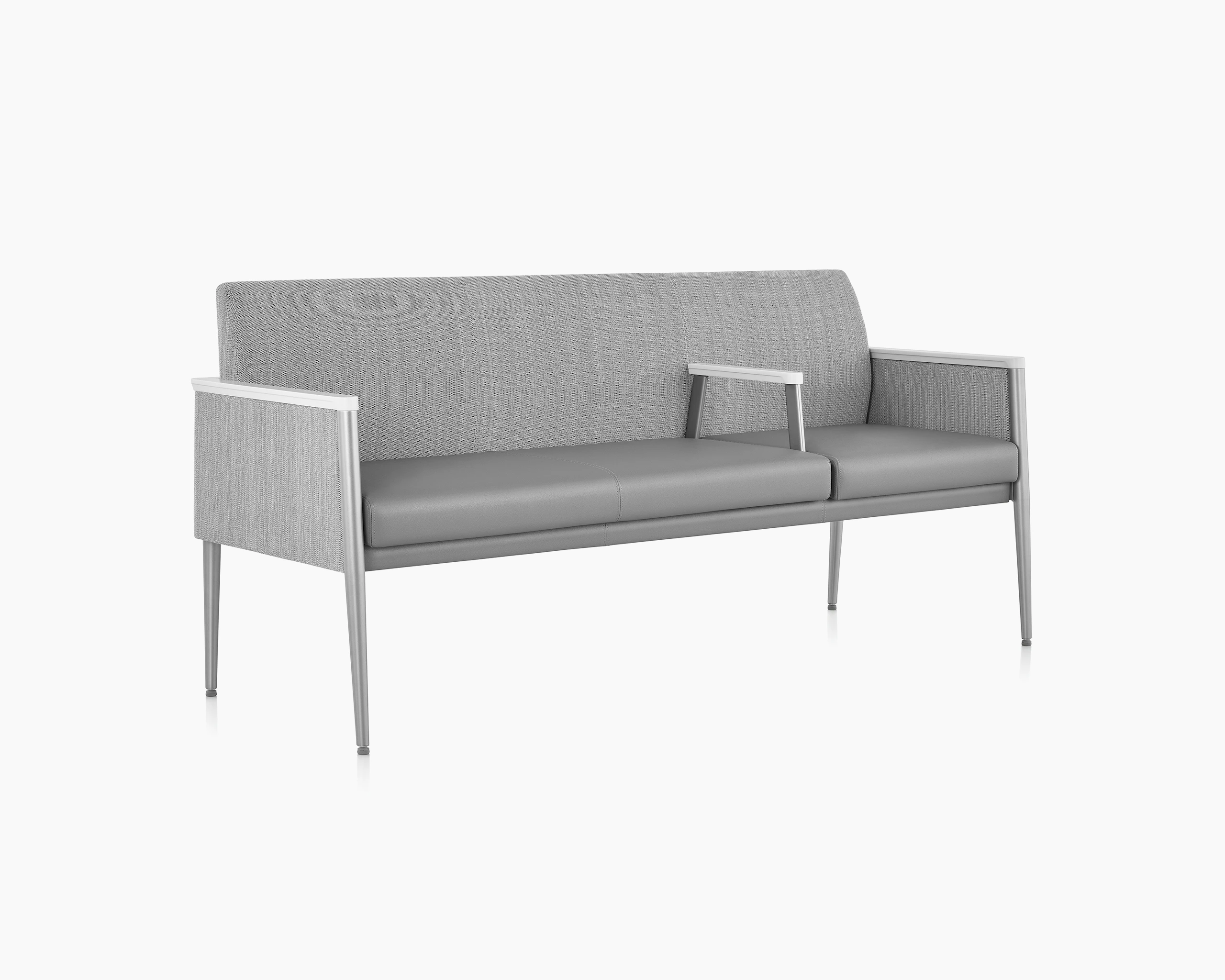 Front three-quarter view of Palisade Multiple seating on white sweep.