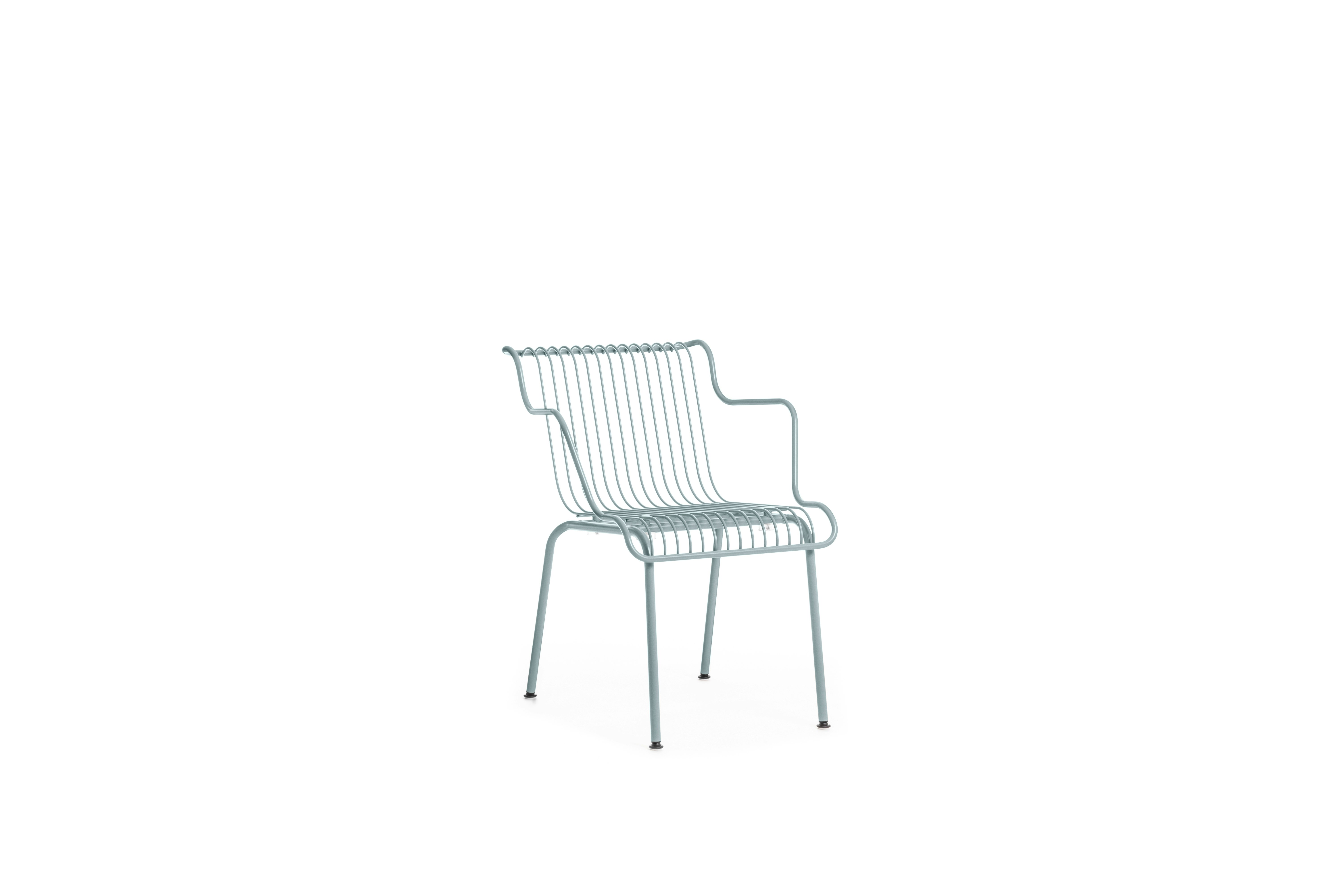 South Outdoor Dining Armchair - Light Blue