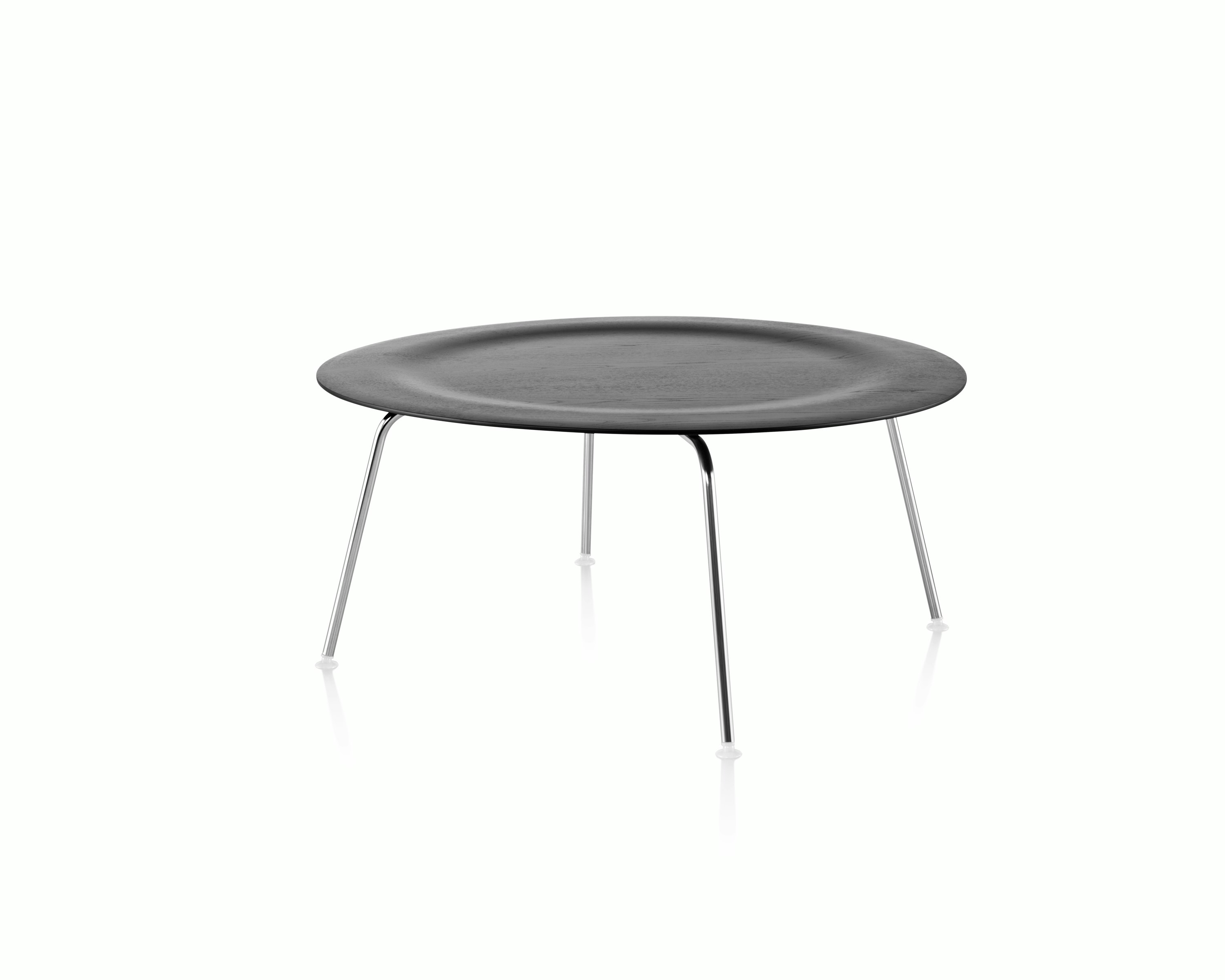 Eames Molded Plywood Coffee Table Metal Base