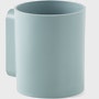 A light blue OE1 Marker Cup, viewed from an angle.