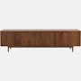 Raleigh Media Unit - 82",  Walnut"